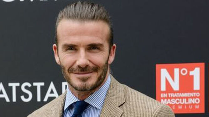David Beckham durante su visita a Madrid. / AGENCIAS