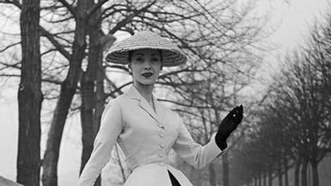 New look de Dior de 1947.